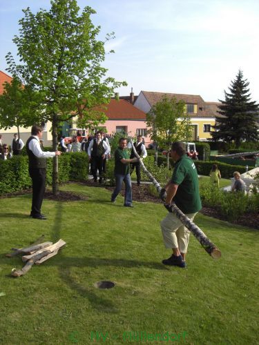 Maibaumaufstellen 2010